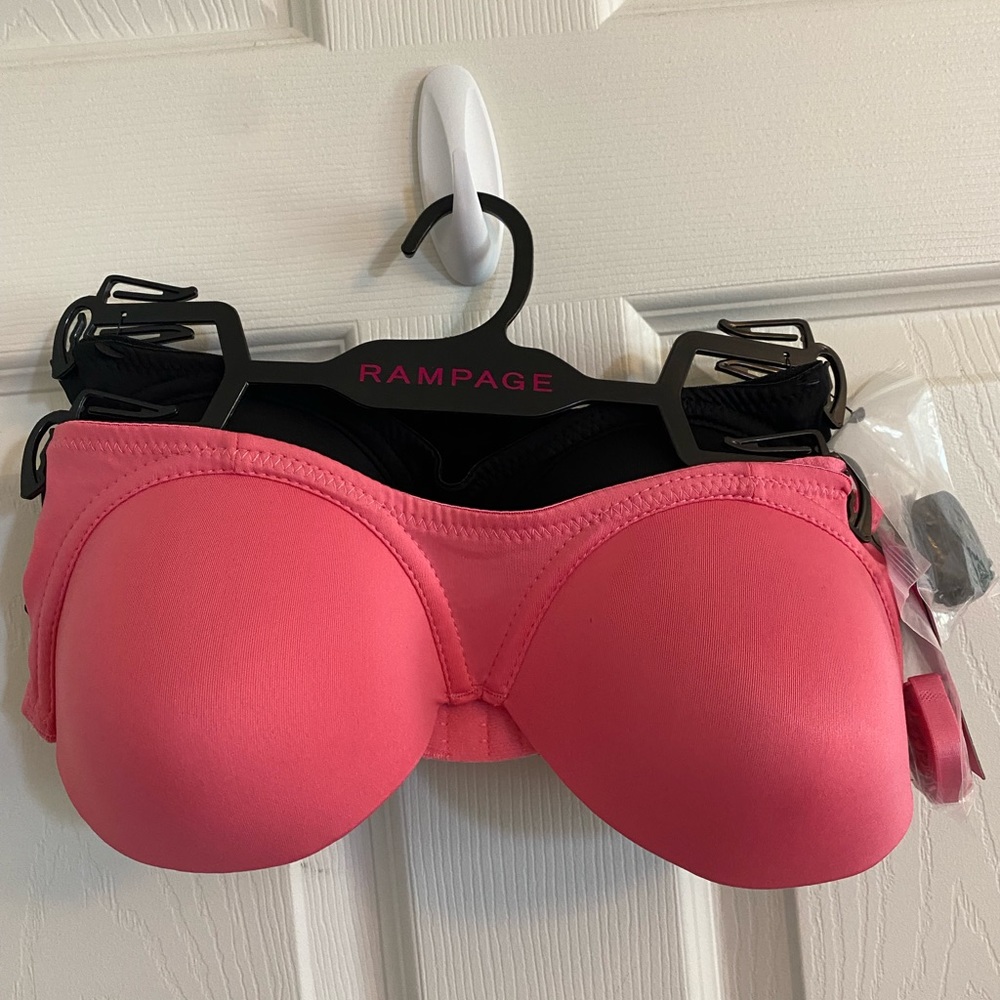 NWT Rampage 2-Pack Strapless Bras